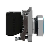 پوش باتن فلزی آبی اشنایدر XB4BA61