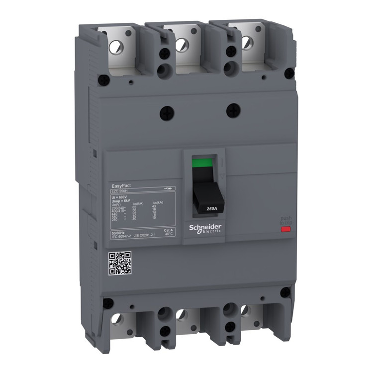 کلید اتوماتیک فیکس ۲۰۰ آمپر اشنایدر EZC250H3200