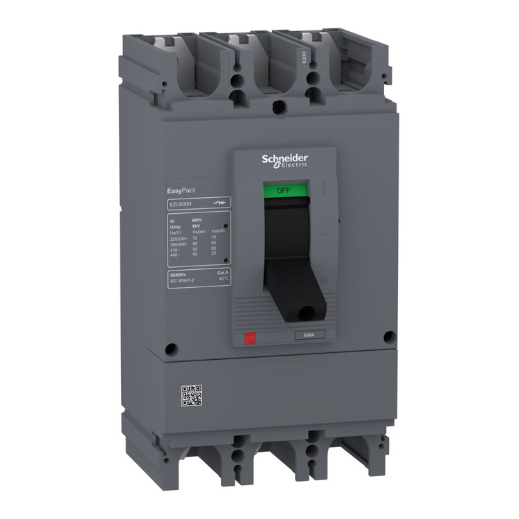 کلید اتوماتیک فیکس ۶۰۰ آمپر اشنایدر EZC630H3600n