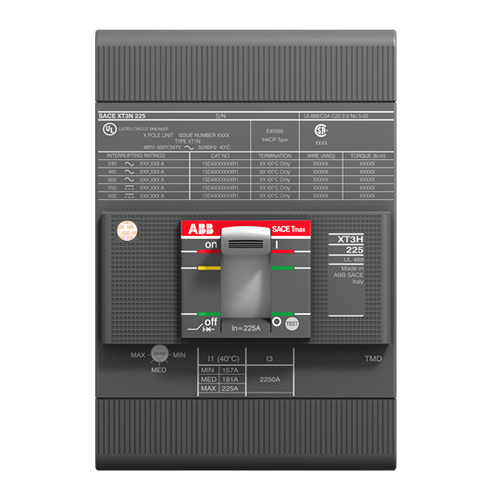 کلید اتوماتیک ۱۵۰ آمپر XT3N ABB