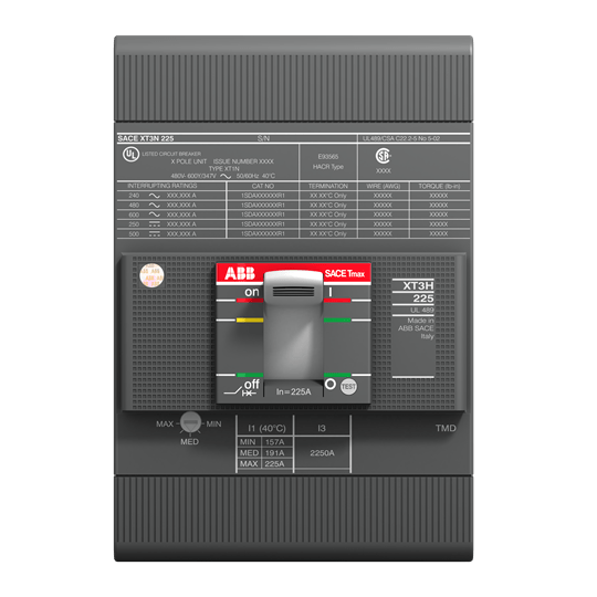 کلید اتوماتیک ۱۵۰ آمپر XT3N ABB